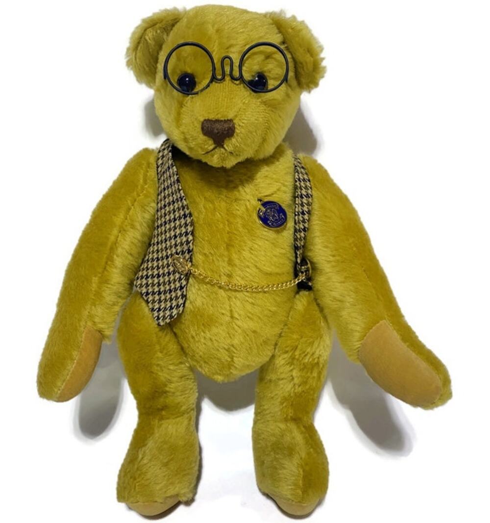 Knickerbocker Bears 15" Teddy Bear Plush Stuffed Animal w/Care Guide Brush & Bag